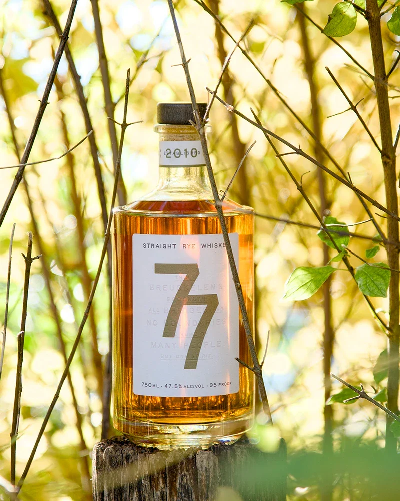 77 Whiskey Straight Rye 750 MI