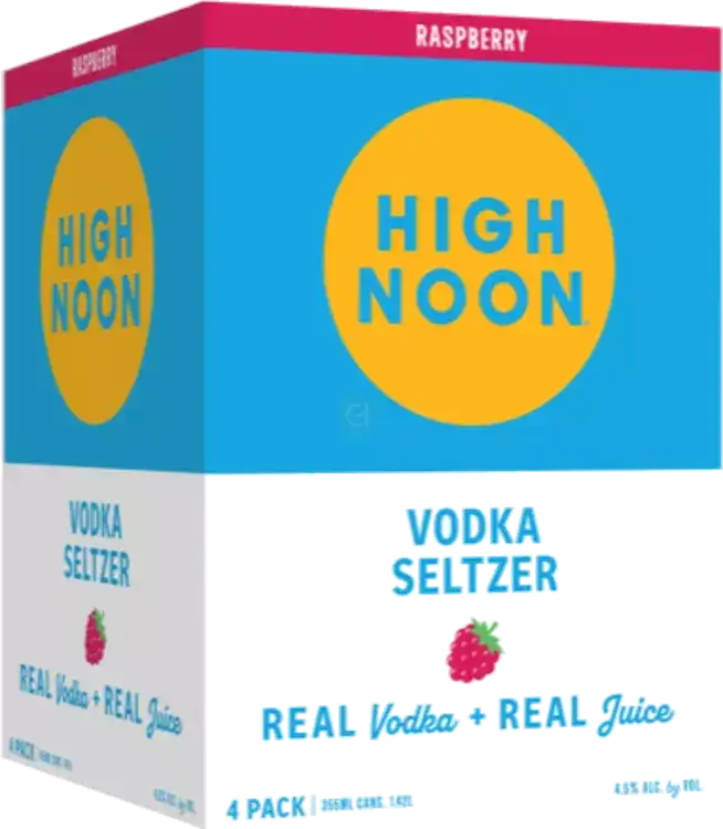 HIGH NOON VODKA & SODA RASBERRY 355ML