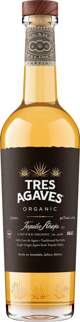 tres agaves tequila anejo 80
