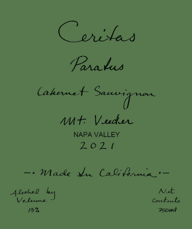 Ceritas Cabernet Sauvignon 'Paratus' 2022