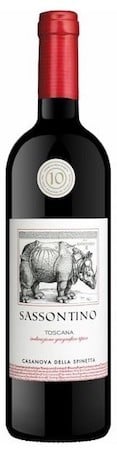 Casanova della Spinetta Sassontino 10 Year Release 2008