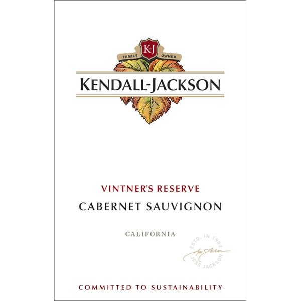 kendall jackson cabernet sauvignon vintner's reserve california 2023