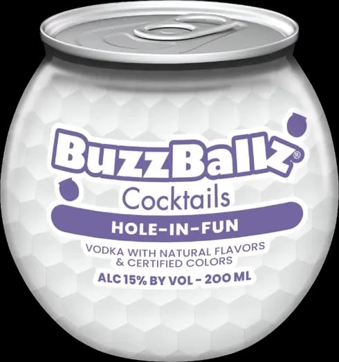 BUZZBALLZ HOLE IN FUN PET 200ML